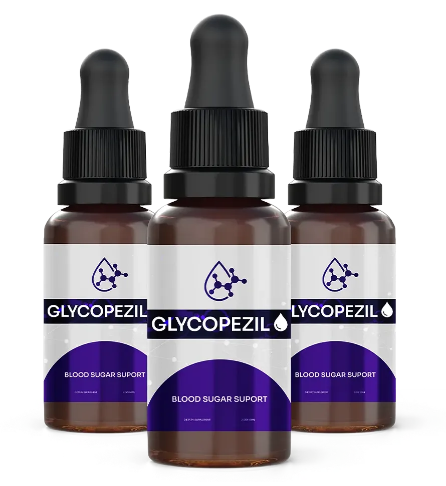 Glycopezil Drops blood sugar support supplement bottle